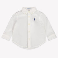 Ralph Lauren Baby Jongens Blouse In Wit