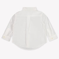 Ralph Lauren Baby Jongens Blouse In Wit
