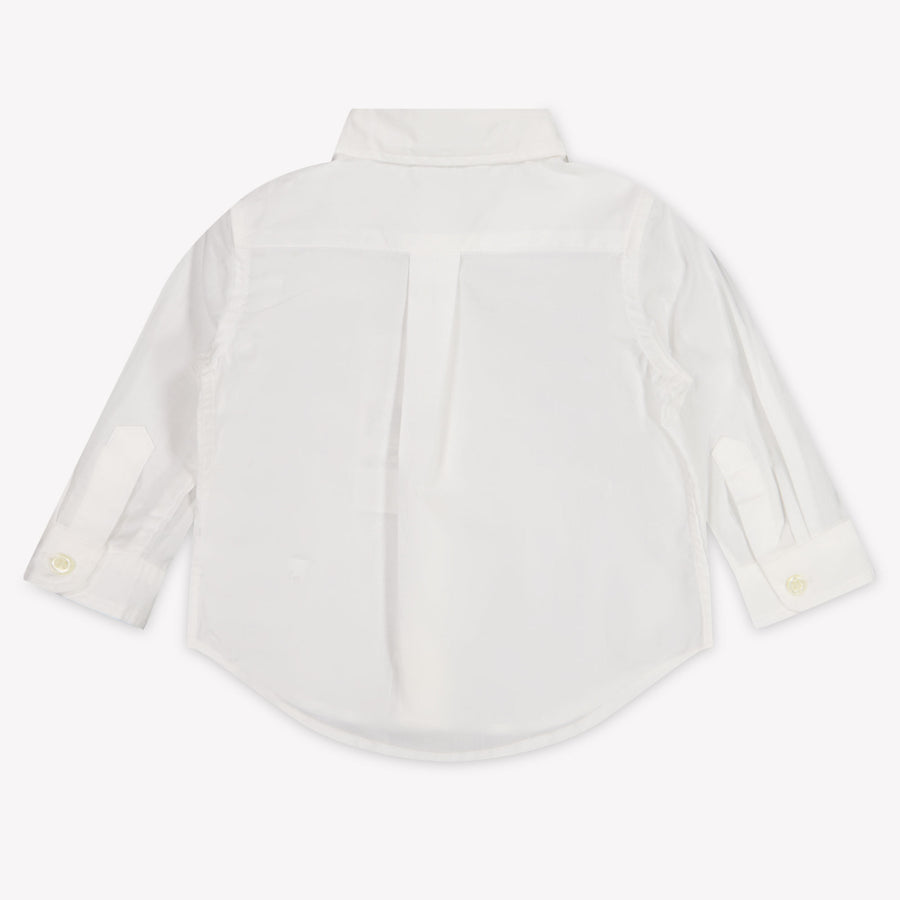 Ralph Lauren Baby Jongens Blouse In Wit