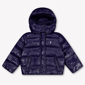 Ralph Lauren Kinder Meisjes Winterjas In Navy