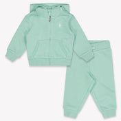 Ralph Lauren Baby Boys Jogging suit In Light Green