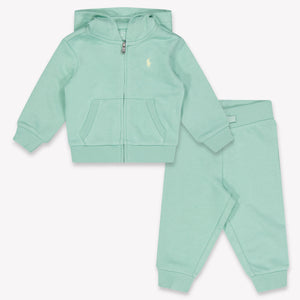 Ralph Lauren Baby Boys Jogging suit In Light Green