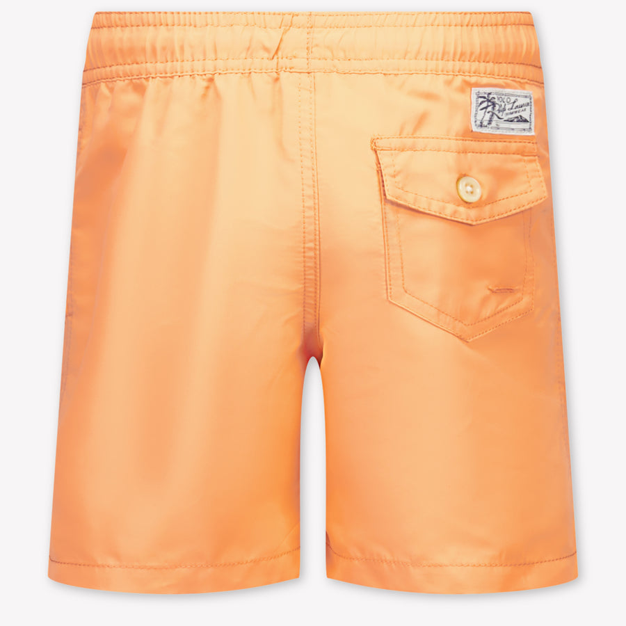 Ralph Lauren Kinder Jongens Zwemkleding In Zalm