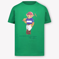 Ralph Lauren Kids Boys T-Shirt In Green