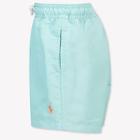 Ralph Lauren Kids Boys Swimwear In Turquoise