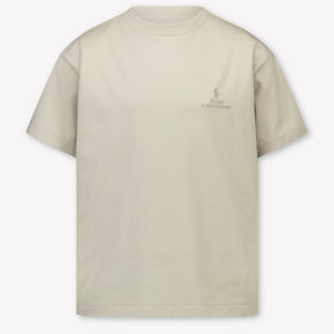 Ralph Lauren Kids Boys T-Shirt In Beige