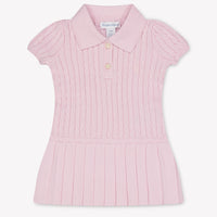 Ralph Lauren Baby Meisjes Jurk In Licht Roze