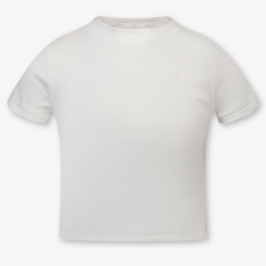 Ralph Lauren Kids Girls T-Shirt In White