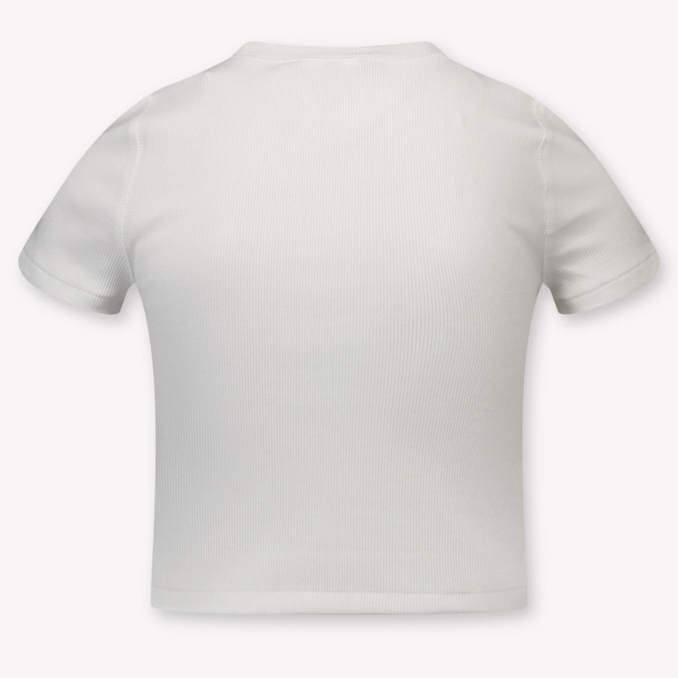 Ralph Lauren Kinder Meisjes T-Shirt In Wit