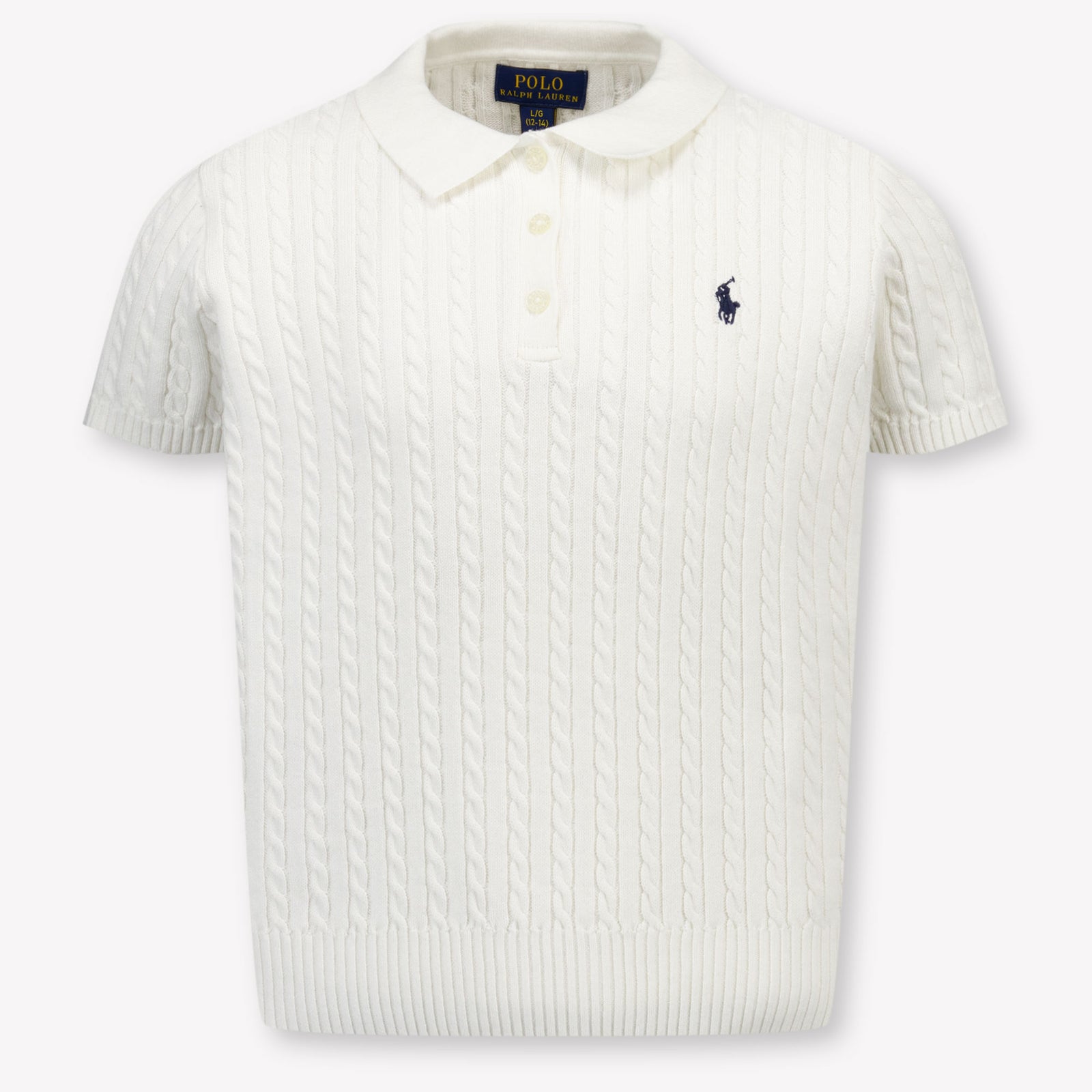 Ralph Lauren Kinder Meisjes Polo In Wit