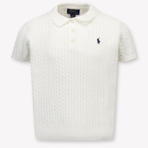 Ralph Lauren Kinder Meisjes Polo In Wit