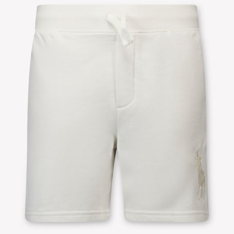 Ralph Lauren Kids Boys Shorts In White