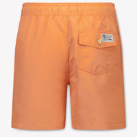 Ralph Lauren Kids Boys Swimwear In Salmon
