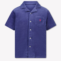 Ralph Lauren Kids Boys Blouse In Navy