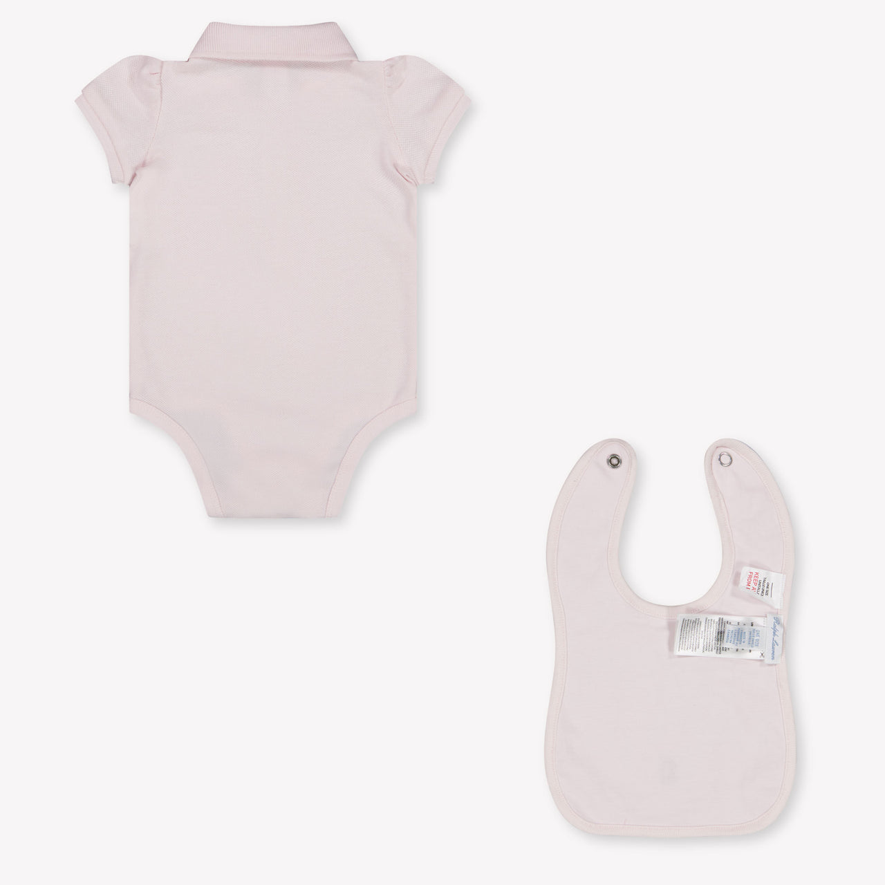 Ralph Lauren Baby Unisex Rompertje In Licht Roze