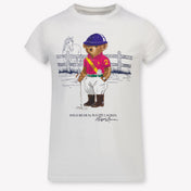 Ralph Lauren Kinder Jongens T-Shirt In Wit