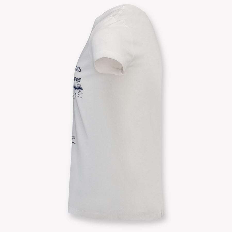Ralph Lauren Kinder Jongens T-Shirt In Wit