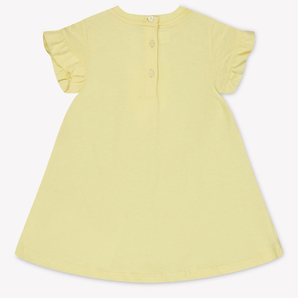 Ralph Lauren Baby Girls Dress In Yellow