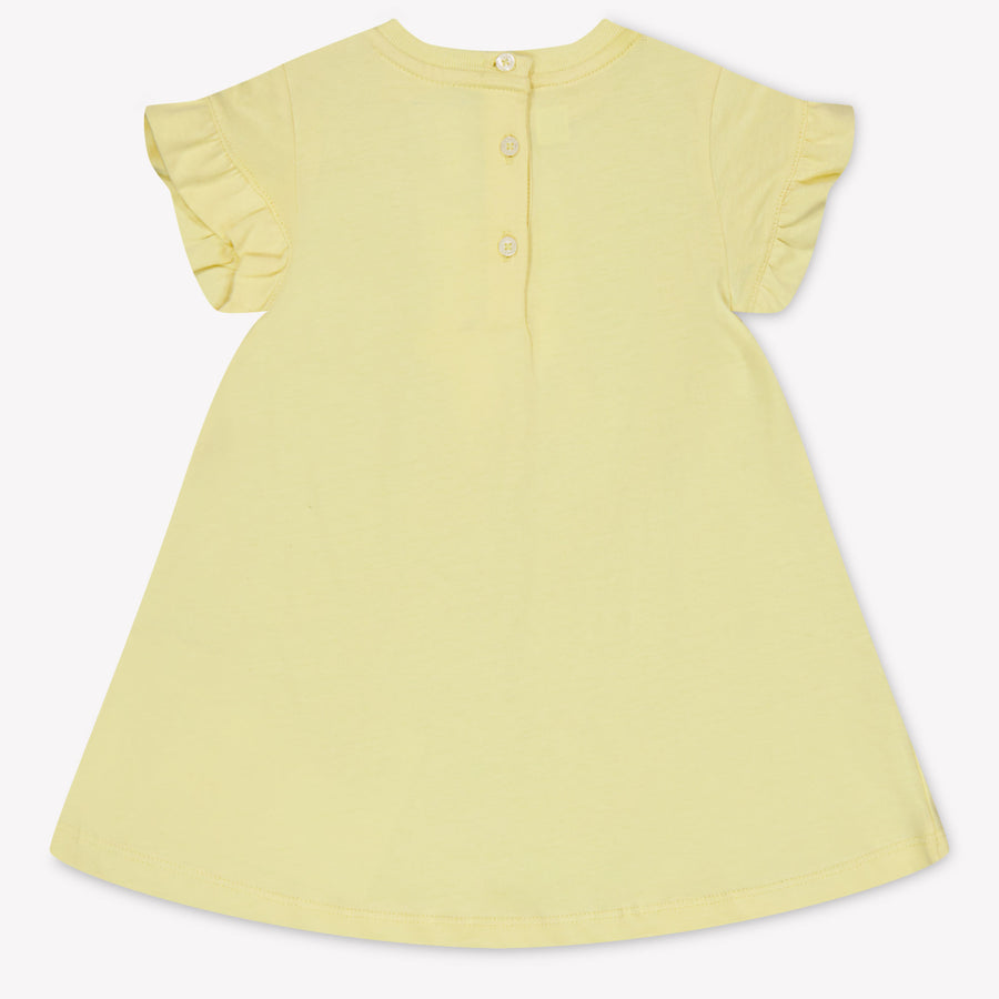 Ralph Lauren Baby Meisjes Jurk In Geel