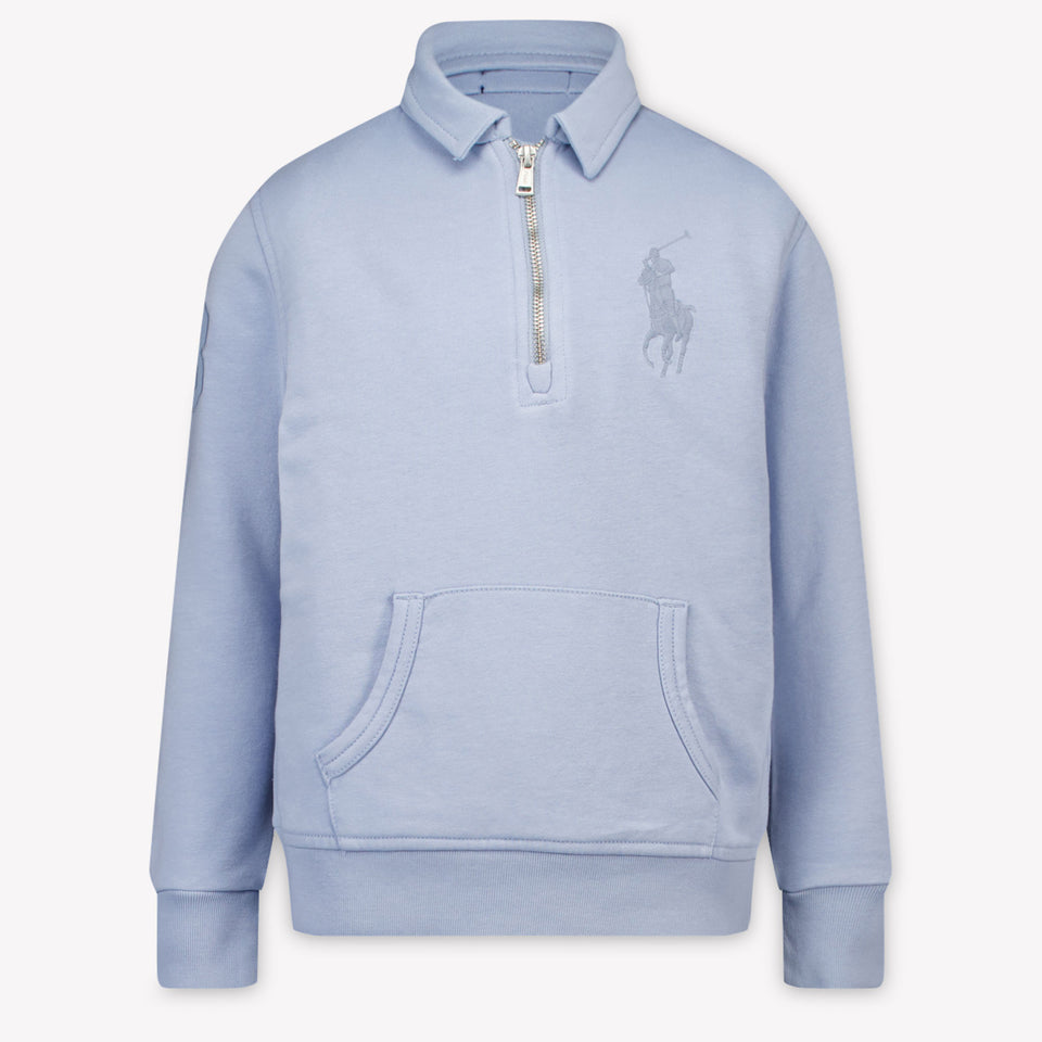 Ralph Lauren Kids Boys Sweater In Light Blue