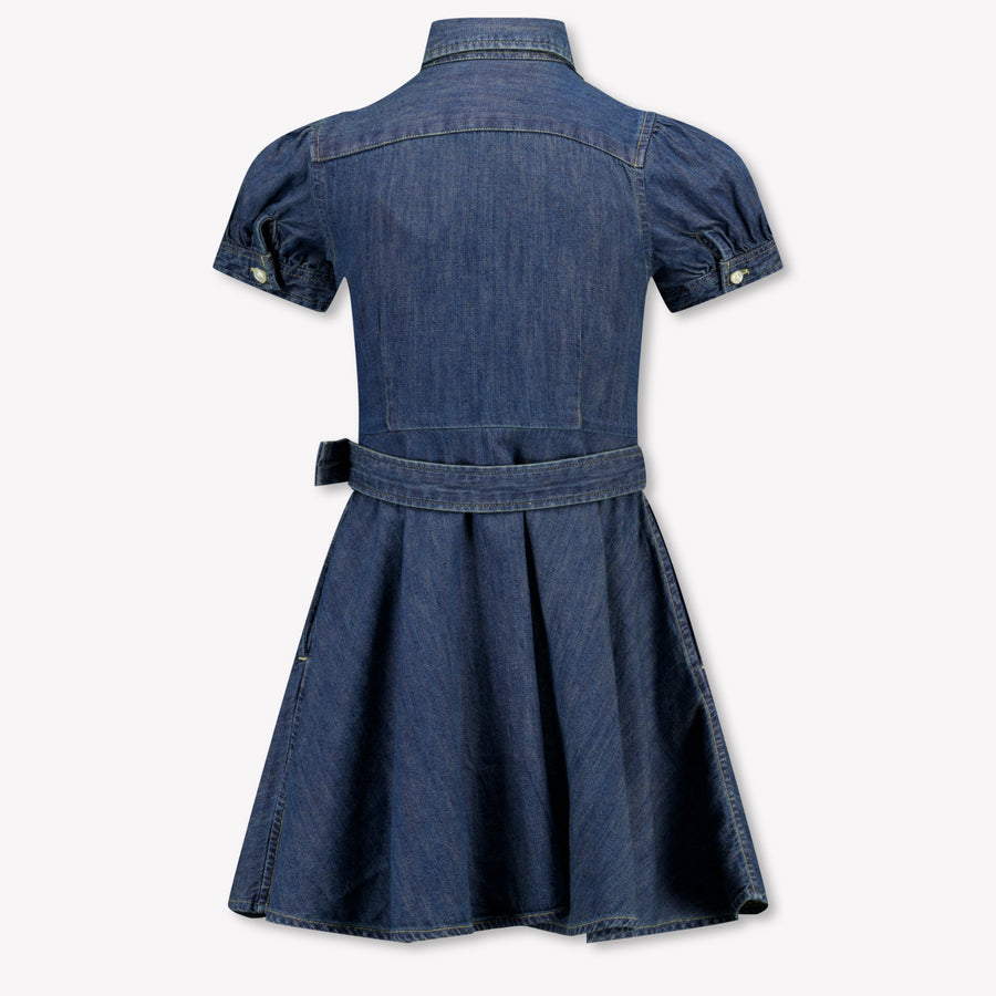 Ralph Lauren Kinder Meisjes Jurk In Jeans