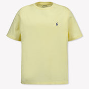 Ralph Lauren Kids Boys T-Shirt In Yellow
