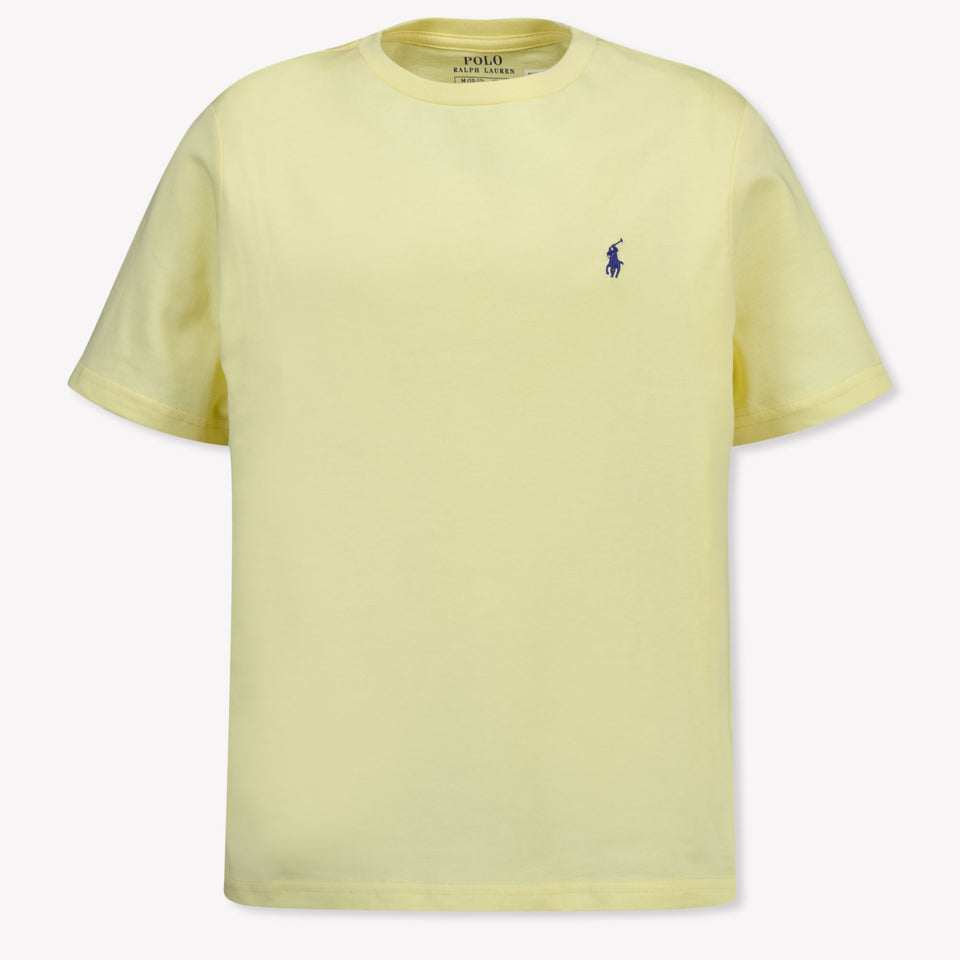 Ralph Lauren Kids Boys T-Shirt In Yellow