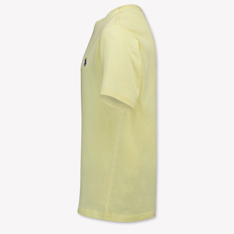 Ralph Lauren Kids Boys T-Shirt In Yellow