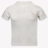 Ralph Lauren Kinder Jongens T-Shirt In Wit