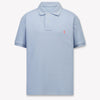 Ralph Lauren Kids Boys Polo In Light Blue