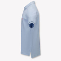 Ralph Lauren Kids Boys Polo In Light Blue