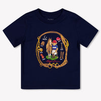 Ralph Lauren Baby Jongens T-Shirt In Navy