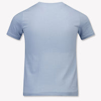 Ralph Lauren Kids Boys T-Shirt In Light Blue