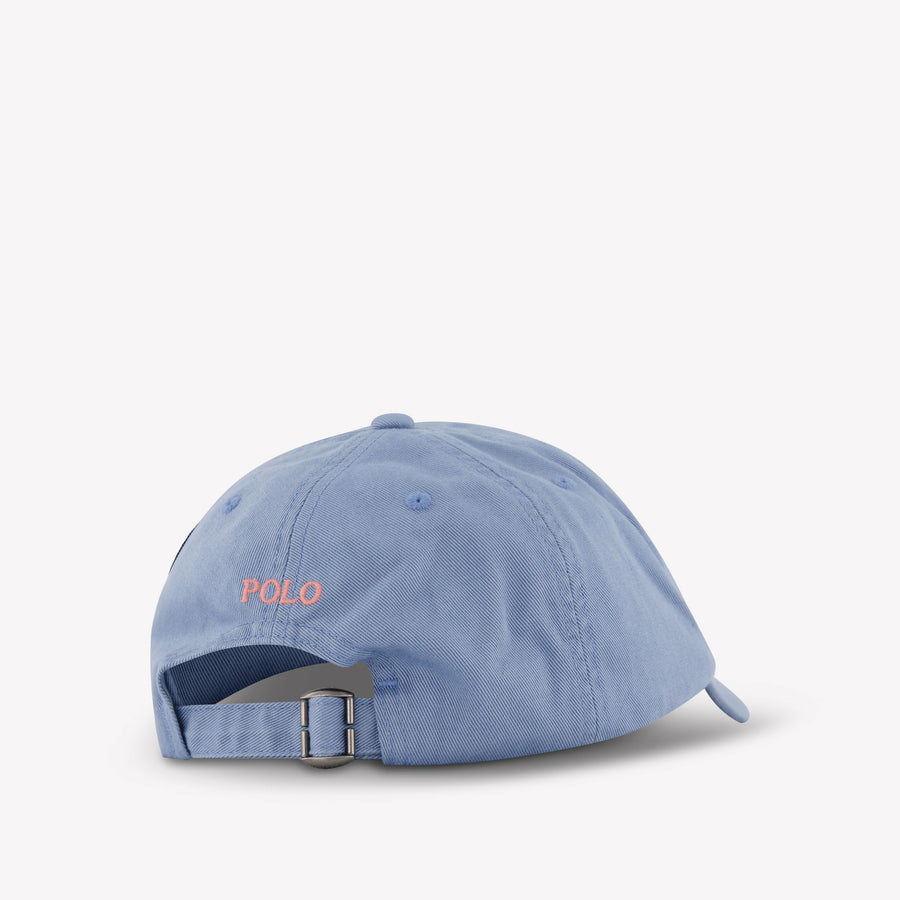 Ralph Lauren Kinder Jongens Pet In Licht Blauw