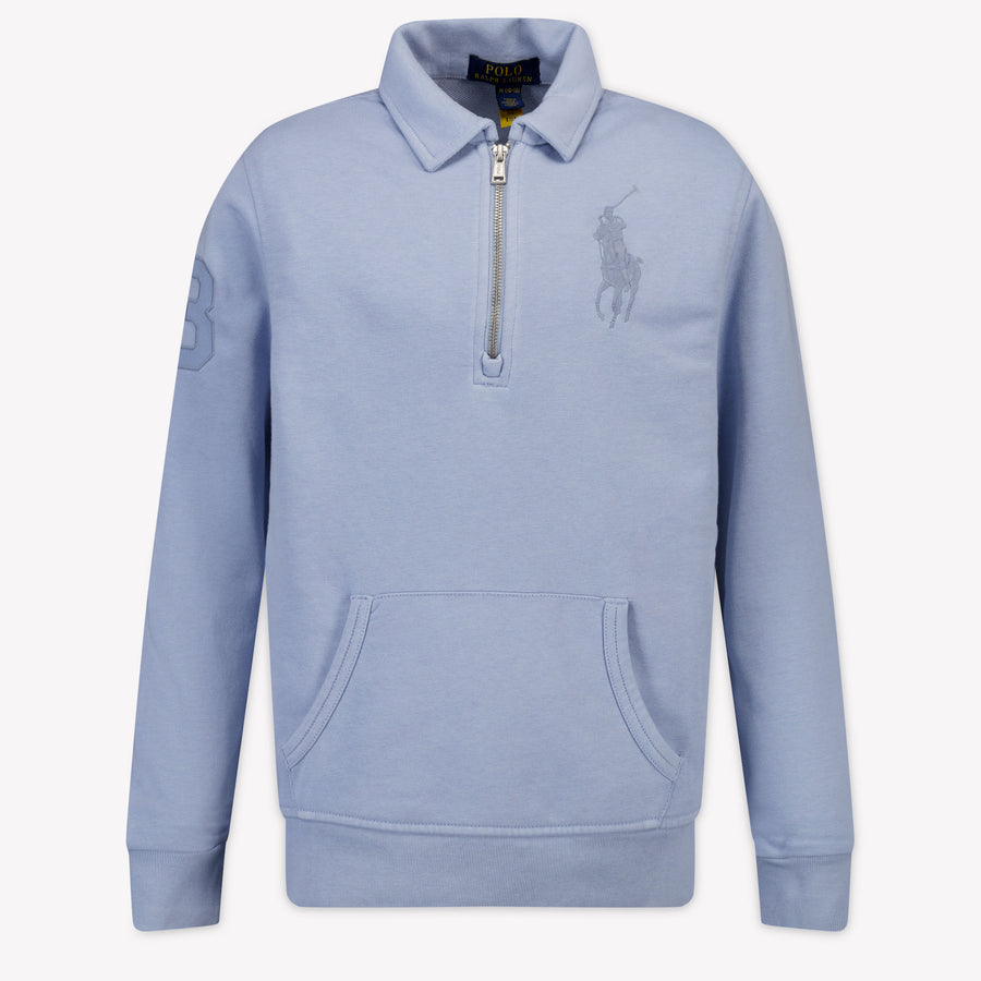 Ralph Lauren Kids Boys Sweater In Light Blue