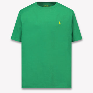 Ralph Lauren Kinder Jongens T-Shirt In Groen