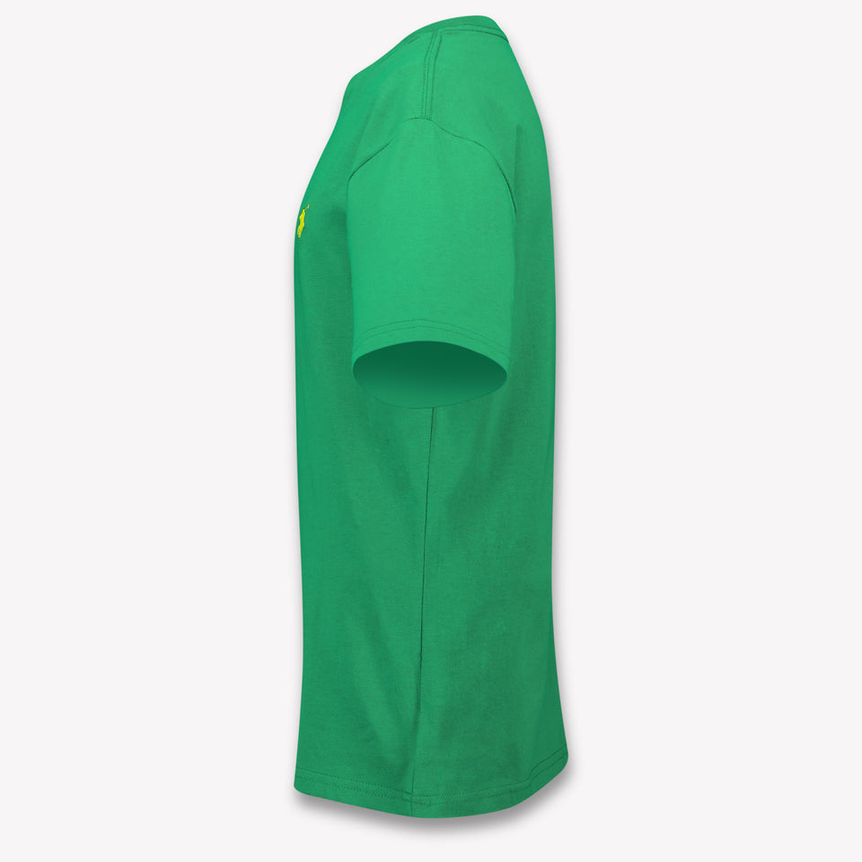 Ralph Lauren Kids Boys T-Shirt In Green