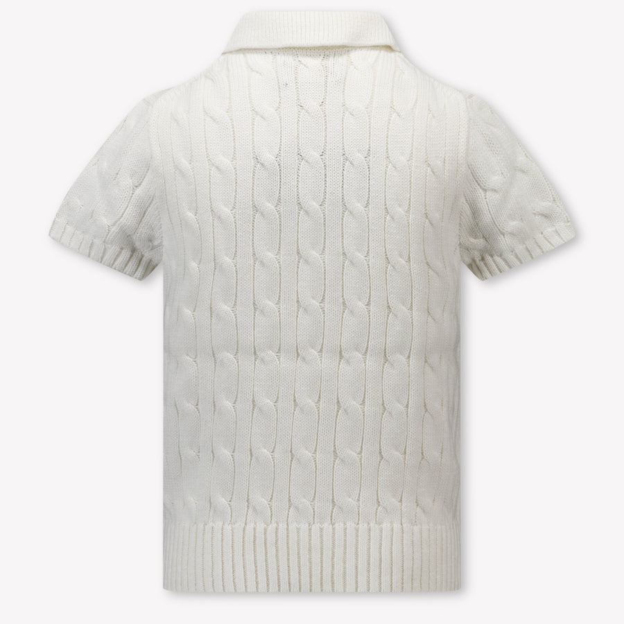 Ralph Lauren Kids Boys Polo In White