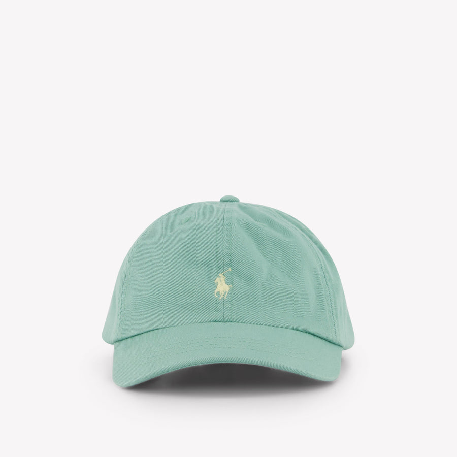 Ralph Lauren Kids Boys Cap In Light Green