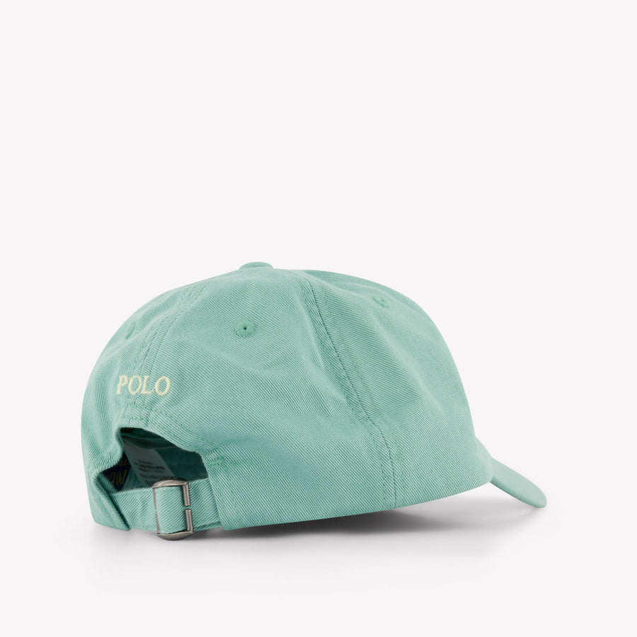 Ralph Lauren Kids Boys Cap In Light Green