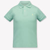Ralph Lauren Kids Boys Polo In Light Green