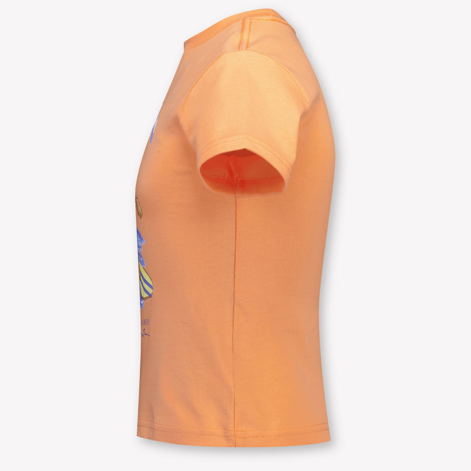 Ralph Lauren Kinder Jongens T-Shirt In Zalm