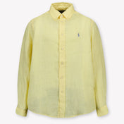 Ralph Lauren Kinder Jongens Blouse In Geel