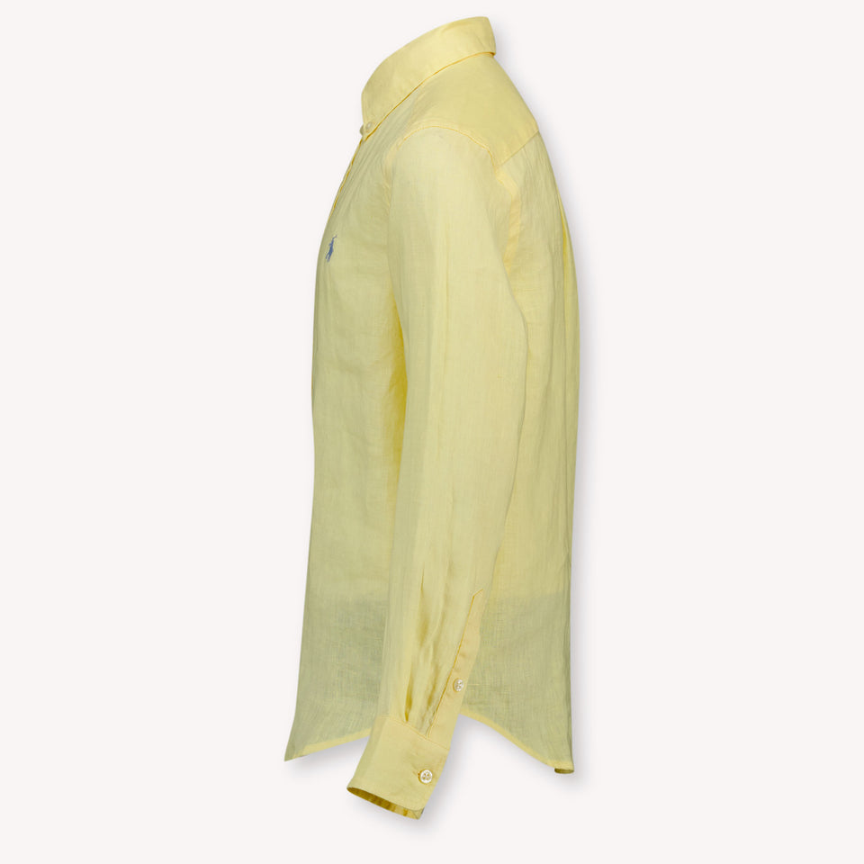 Ralph Lauren Kinder Jongens Blouse In Geel