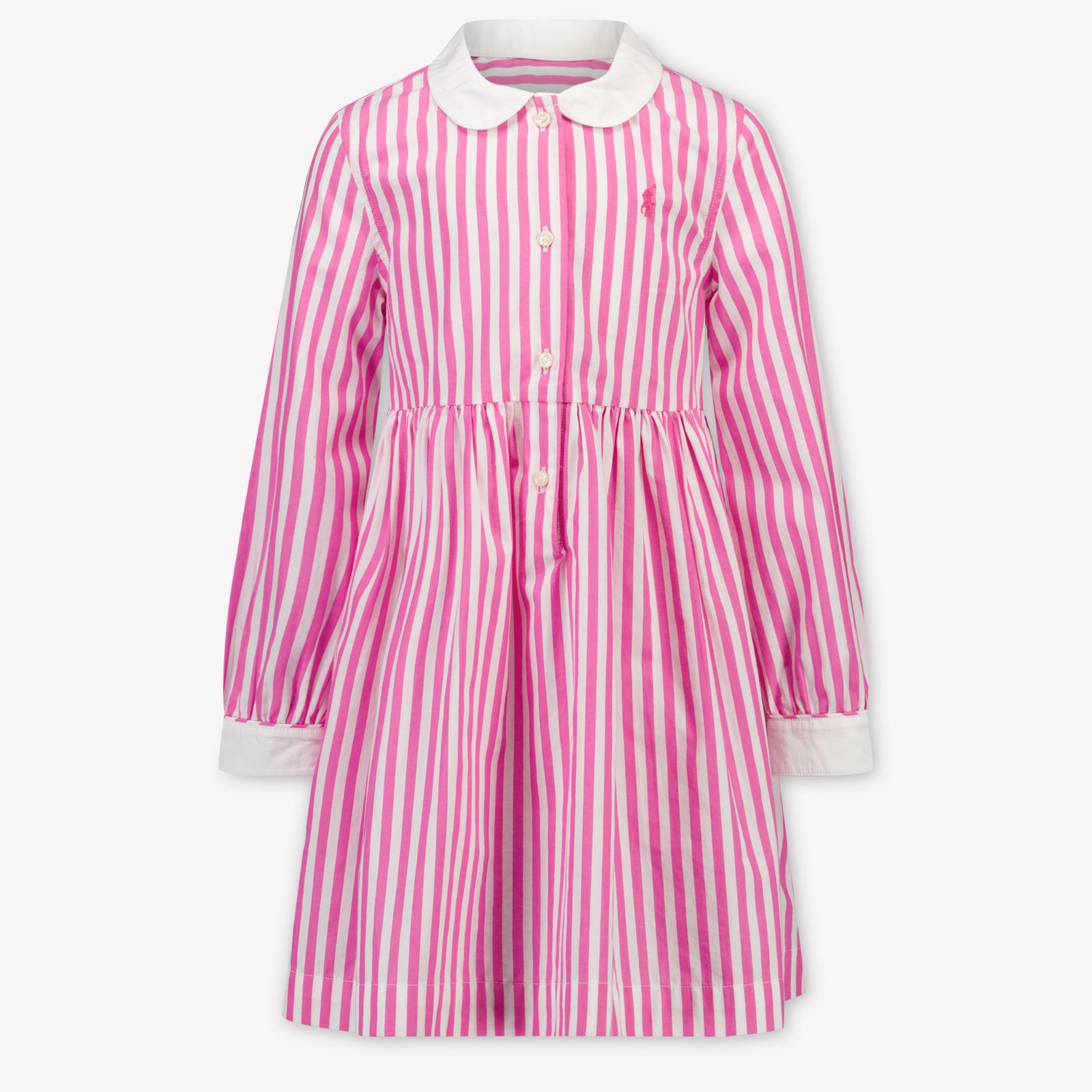 Ralph Lauren Kids Girls Dress In Pink