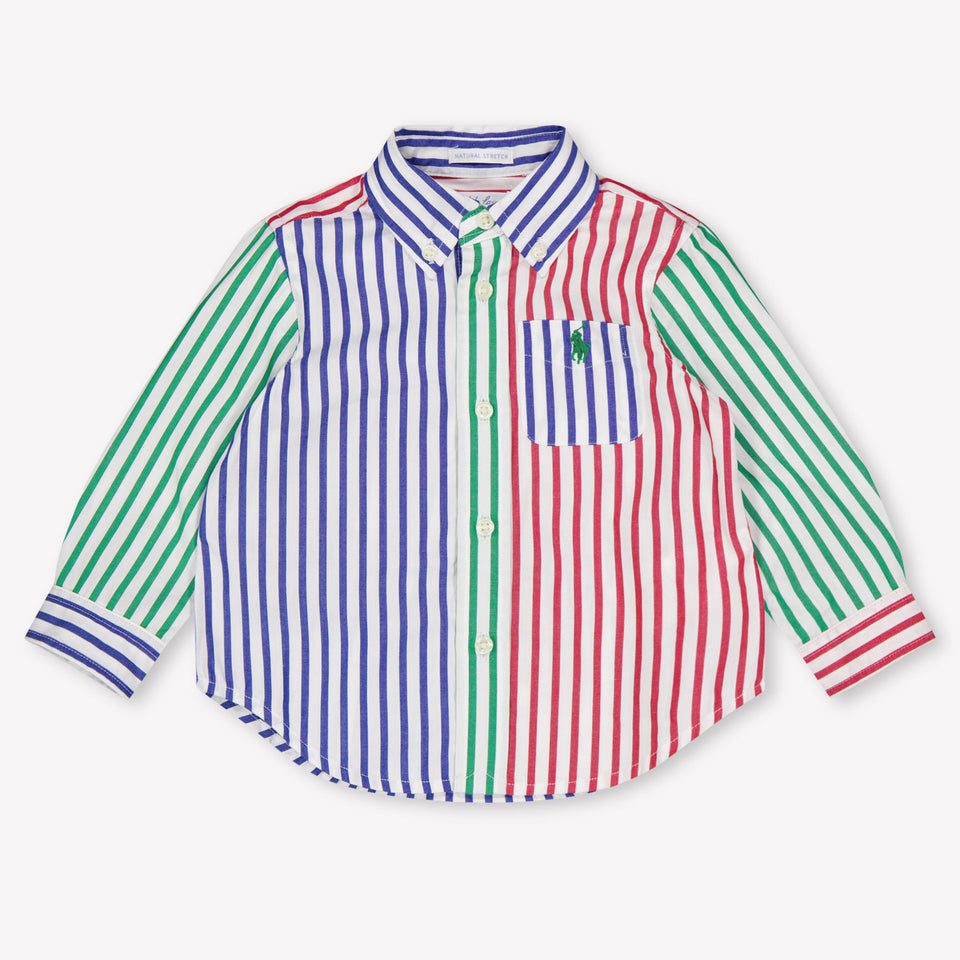 Ralph Lauren Baby Jongens Blouse In Blauw