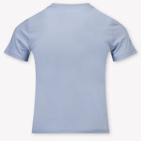 Ralph Lauren Kids Boys T-Shirt In Light Blue
