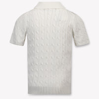 Ralph Lauren Kids Boys Polo In White
