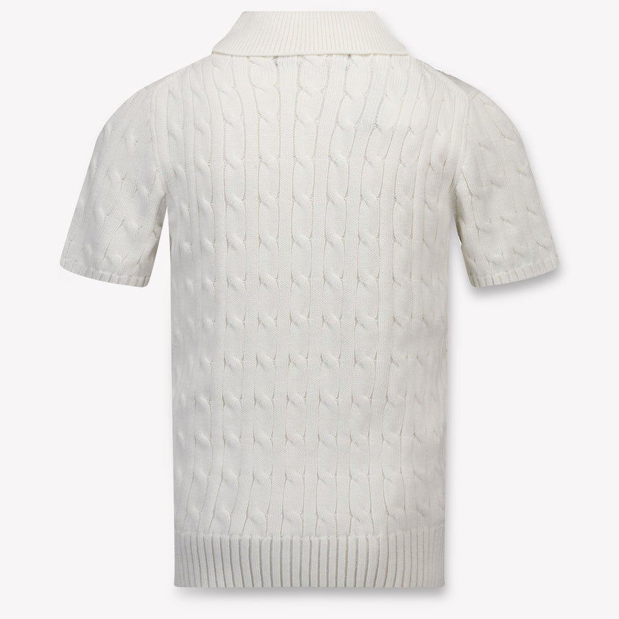 Ralph Lauren Kids Boys Polo In White