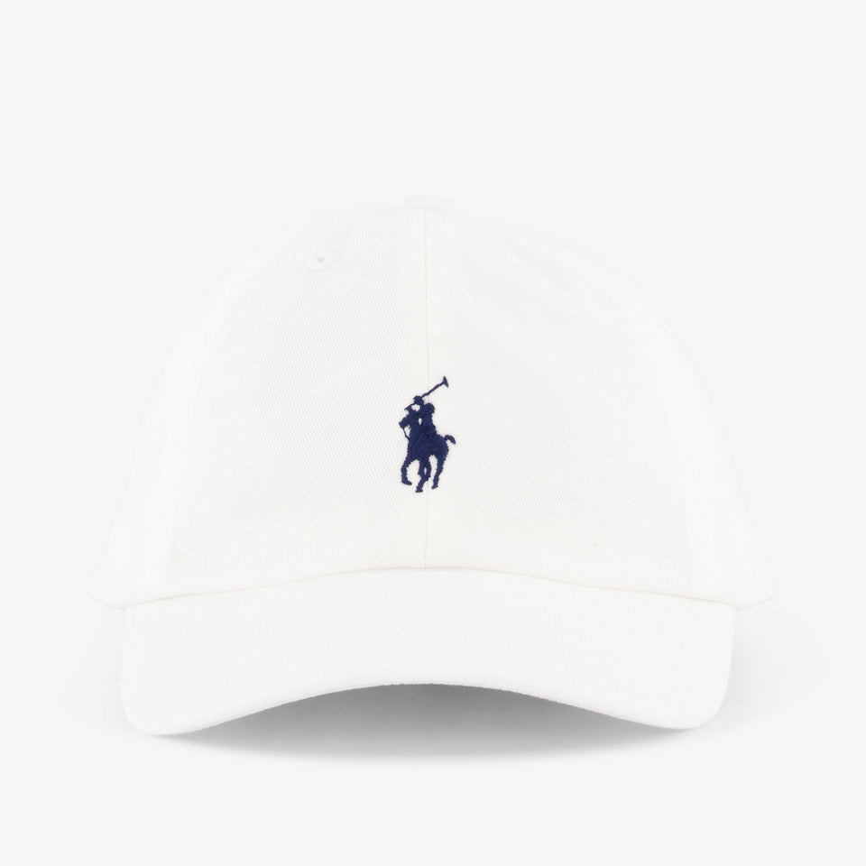 Ralph Lauren Kids Boys Cap In White